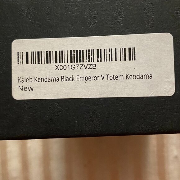 KALEB KENDAMA NEW BLACK EMPEROR V TOTEM KENDAMA - Picture 4 of 7